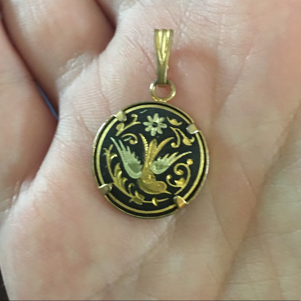 24k pendant